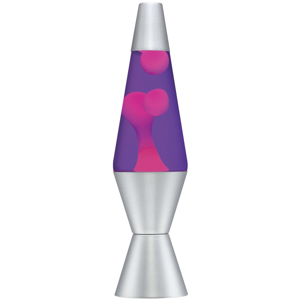 Lava Lamp Classic, 14.5-inch, Purple/Pink