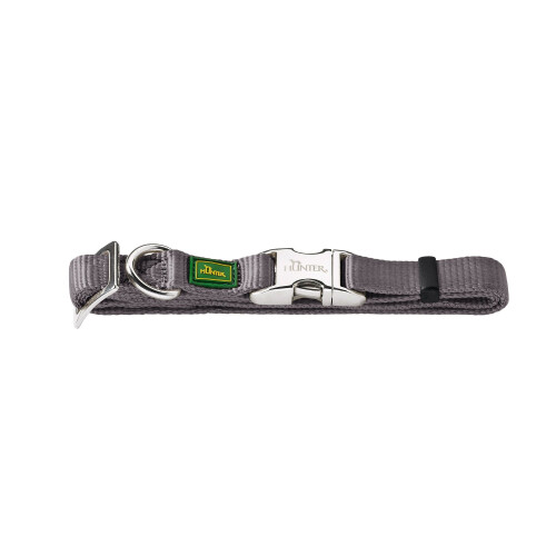 Hunter Hunter Dog Collar Grey Small