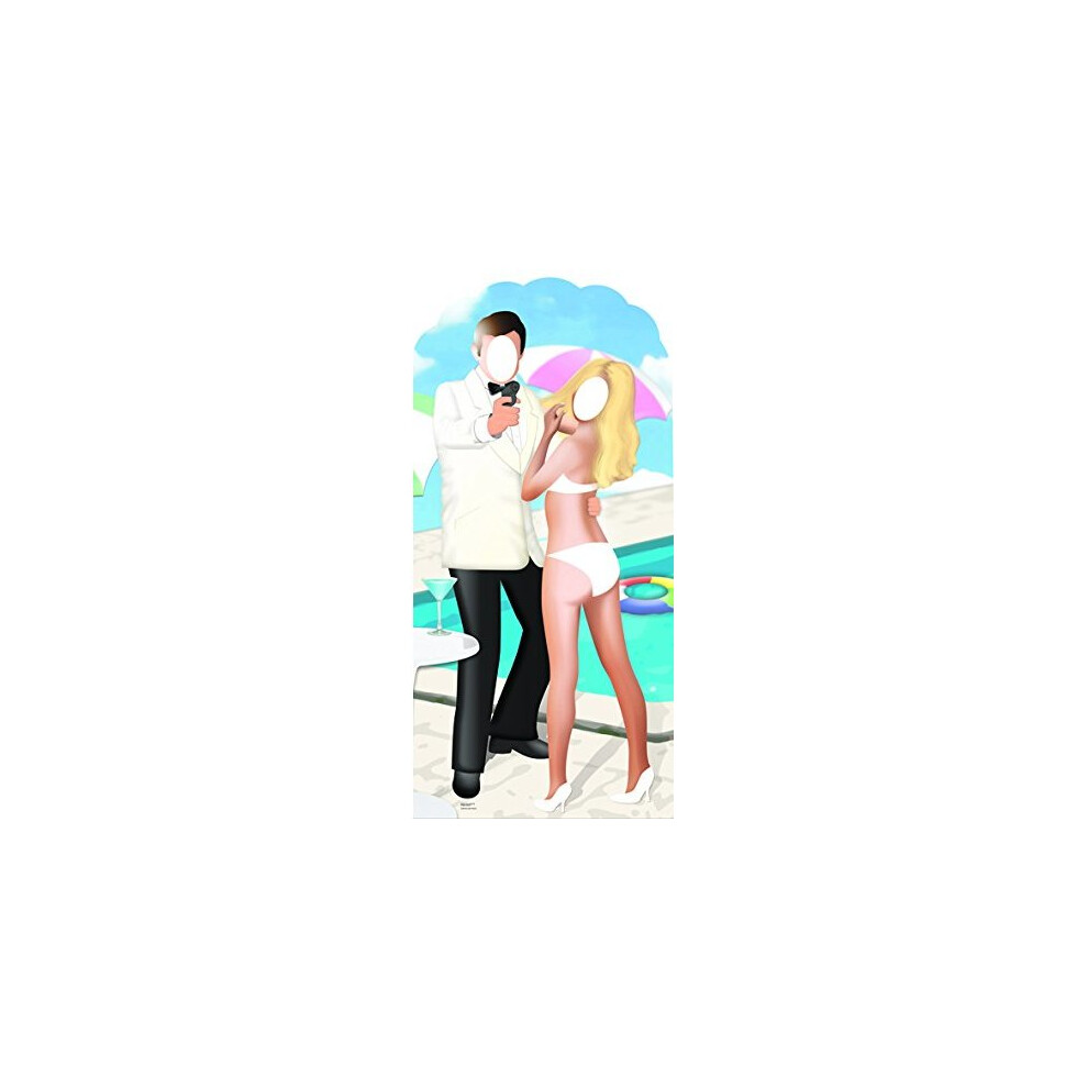 Star-Cutouts-Ltd Star Cutouts Sc358 Secret Agent Cardboard Cut Out