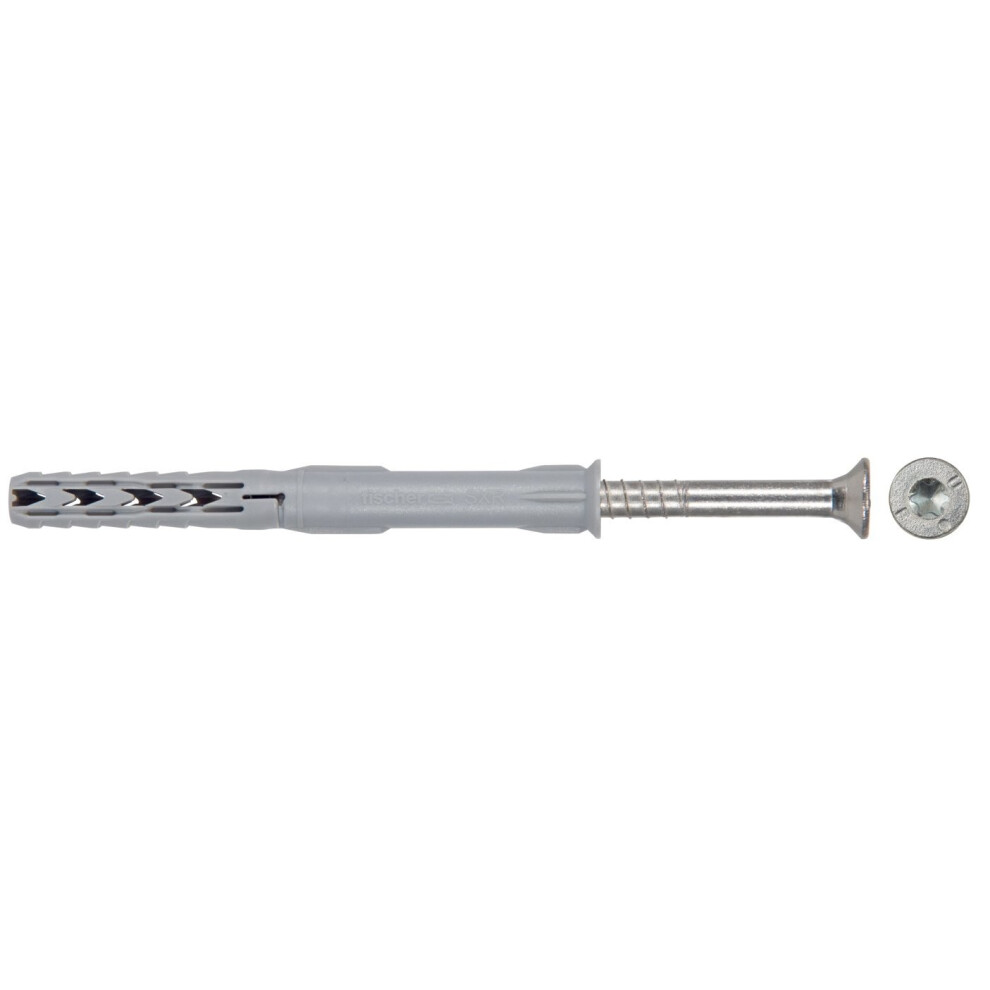 Fischer Long-Shaft Sxr 8Â X 80Â T, Pack Of 50Â 503000 4048962016284