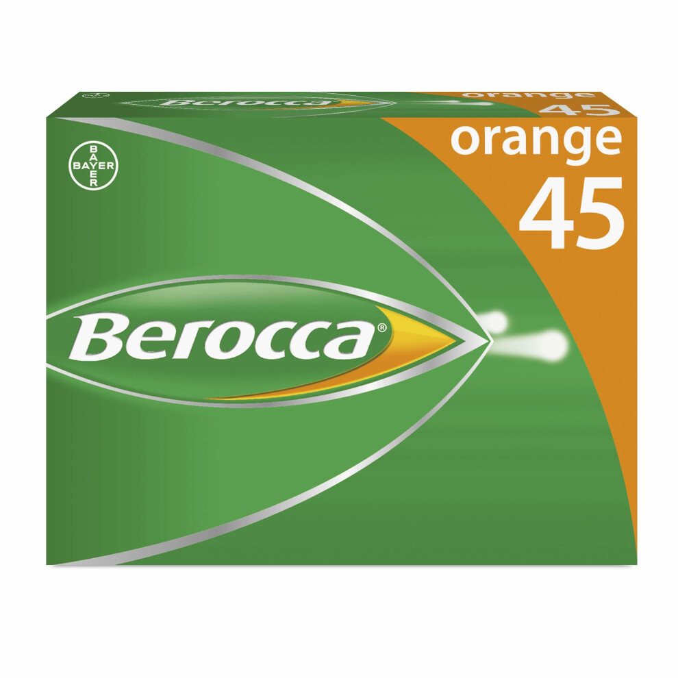 Berocca Orange Energy Vitamin - 45 Tablets