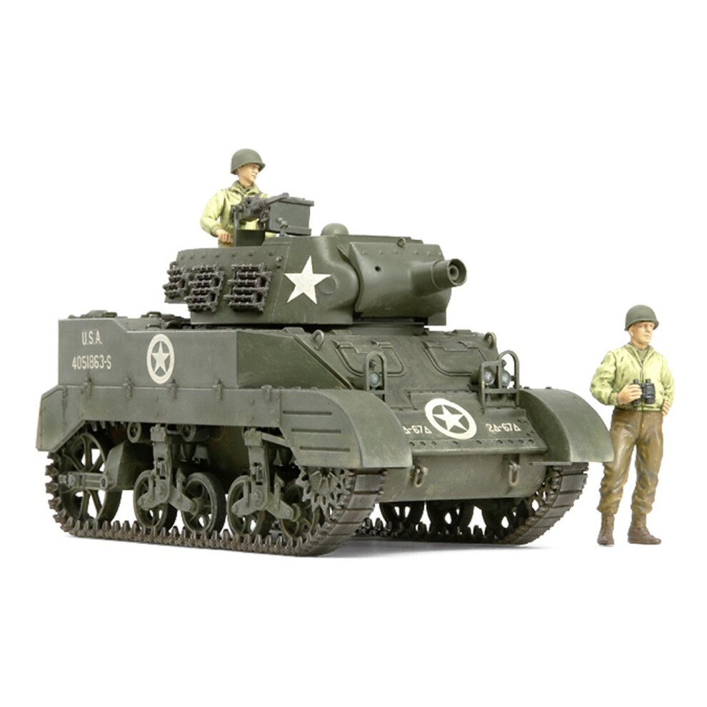 Tamiya 300035312Â âÂ 1: 35Â WWII US M8, Howitzer With Figures (3)