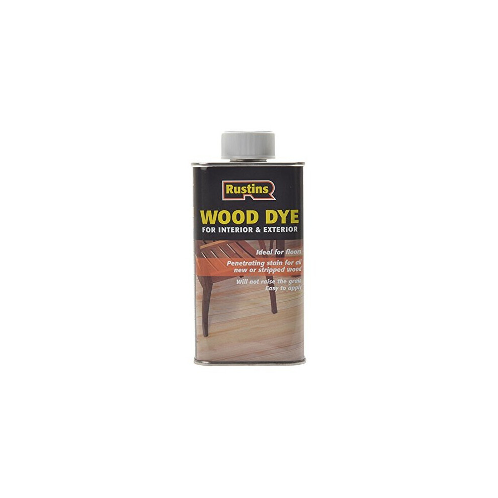 Rustins 5015332650101 Wood Dye - Medium Oak