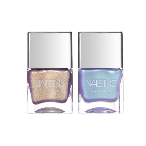 Nails.INC Nails inc Glitzer wie ein Einhorn Nagellack Duo Set 2