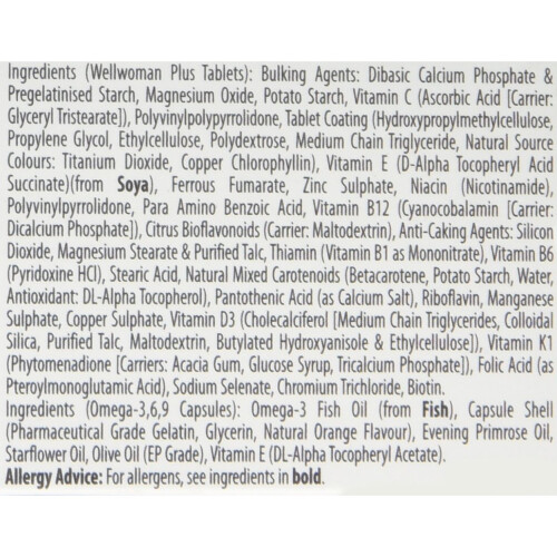 Vitabiotics Wellwoman Plus Omega 369-56 Compresse/Capsule 2