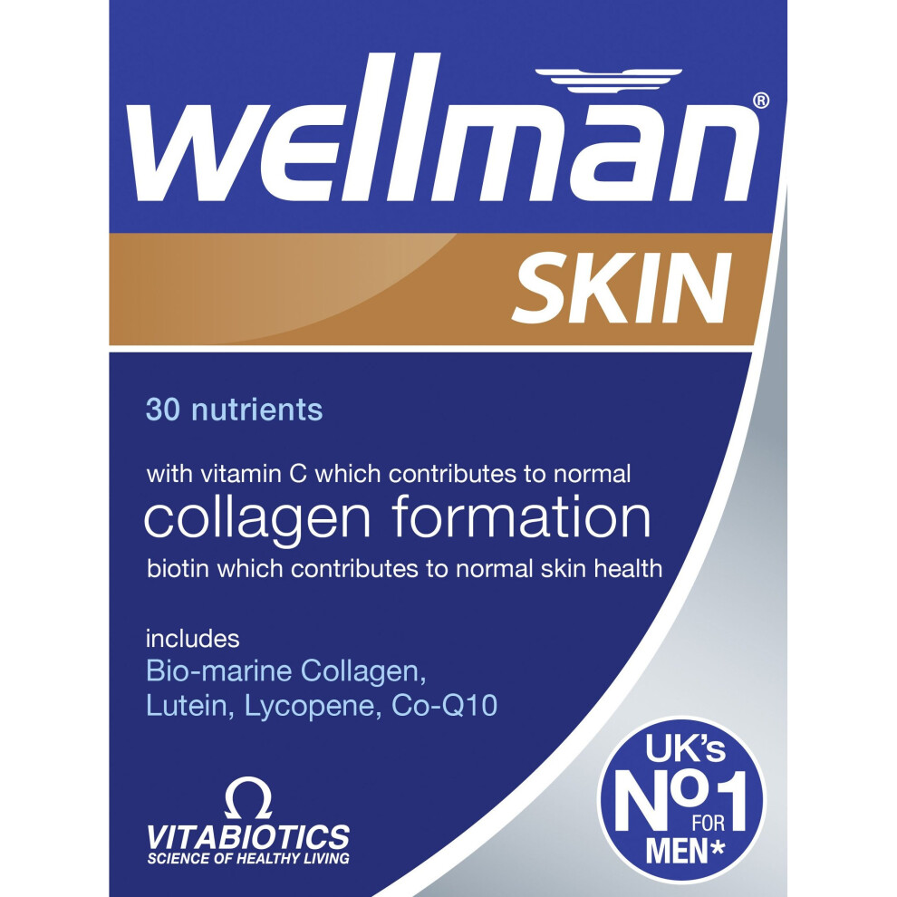 Vitabiotics Wellman Skin Technology - 60 Tablets