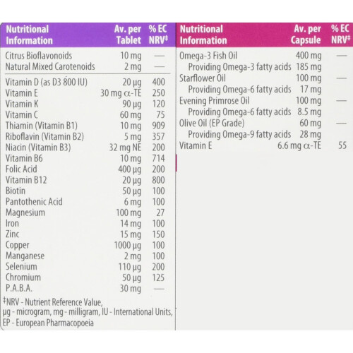 Vitabiotics Wellwoman Plus Omega 369-56 Compresse/Capsule 1