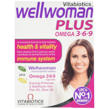 Vitabiotics Wellwoman Plus Omega 3∙6∙9-56 Tablets/Capsules