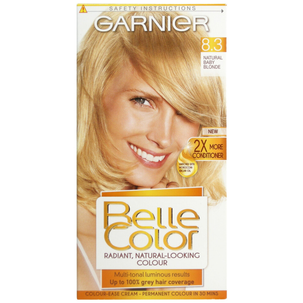 Belle Color 8.3 Natural Baby Blonde Permanent Hair Dye