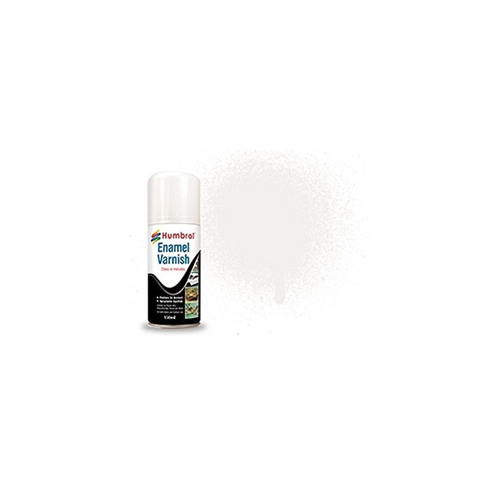 Humbrol AD6997 150 ml Number 35 Enamel Spray Paint (Varnish Gloss)