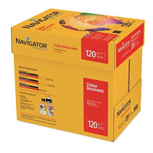 Navigator A4 120 g Colour Document (Pack of 8 Reams)