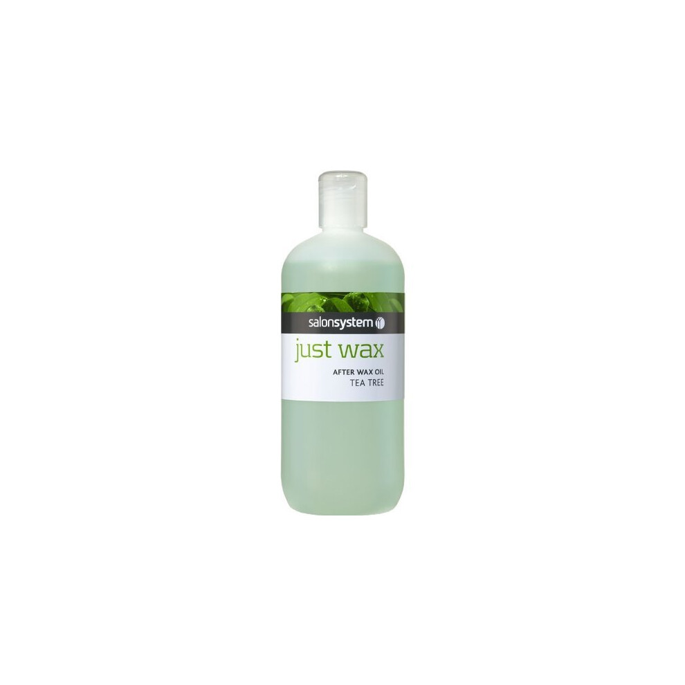 Salon System 500ml Just Wax Tea Tree After Wax Oil