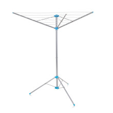 Minky Freestanding Indoor/Outdoor Airer, 15m drying space, Silver