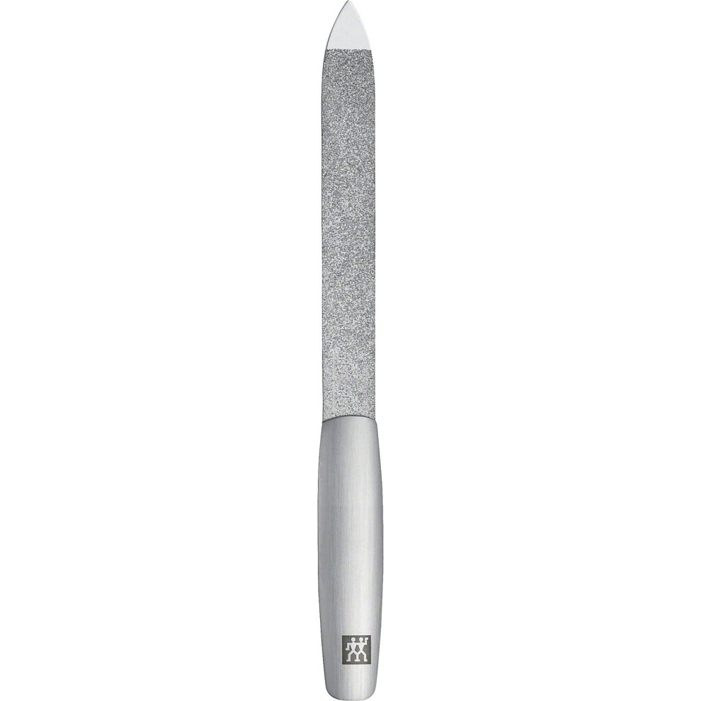 Zwilling Twinox Saphir Nail Files, Stainless Steel, Matt, 13 Cm, 1-Pack (1 X 1 Piece)