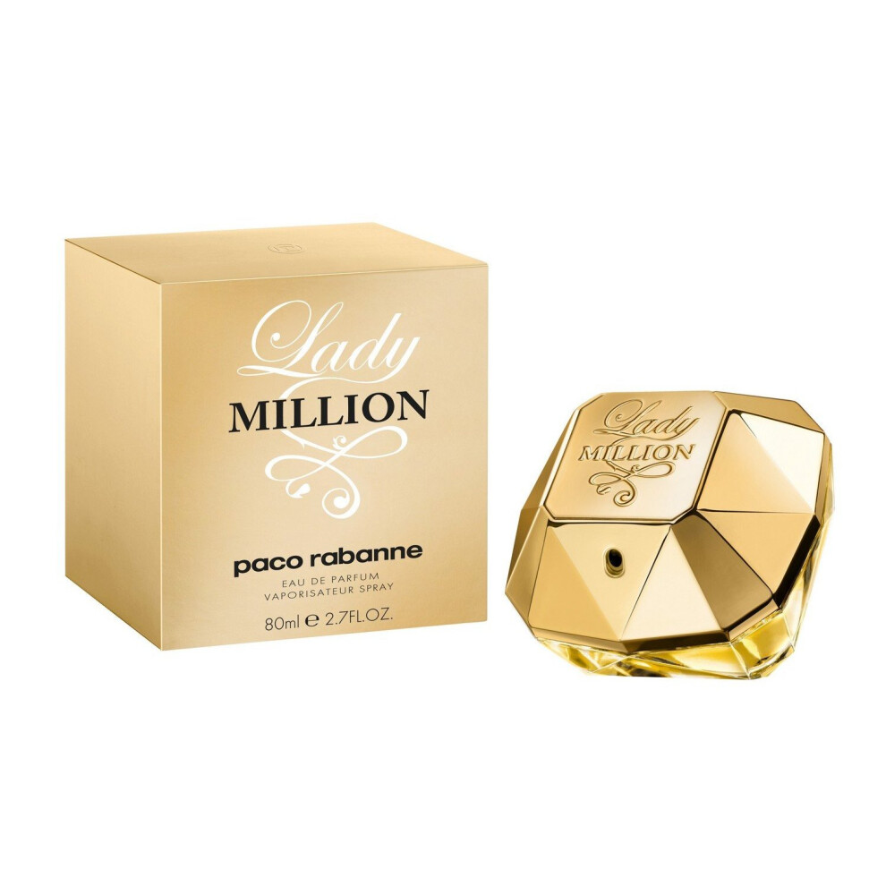 Paco Rabanne Lady Million Eau de Parfum Spray for Women, 80 ml