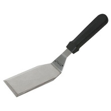 Genware NEV-05-189 Hamburger Turner, Stainless Steel, 125 mm x 65 mm