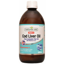 Natures Aid Health Cod Liver Oil Liquid 500ml