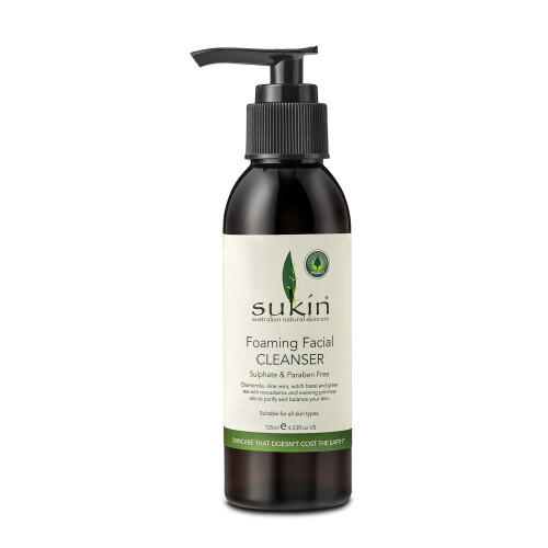 Sukin Foaming Facial Cleanser Pump
