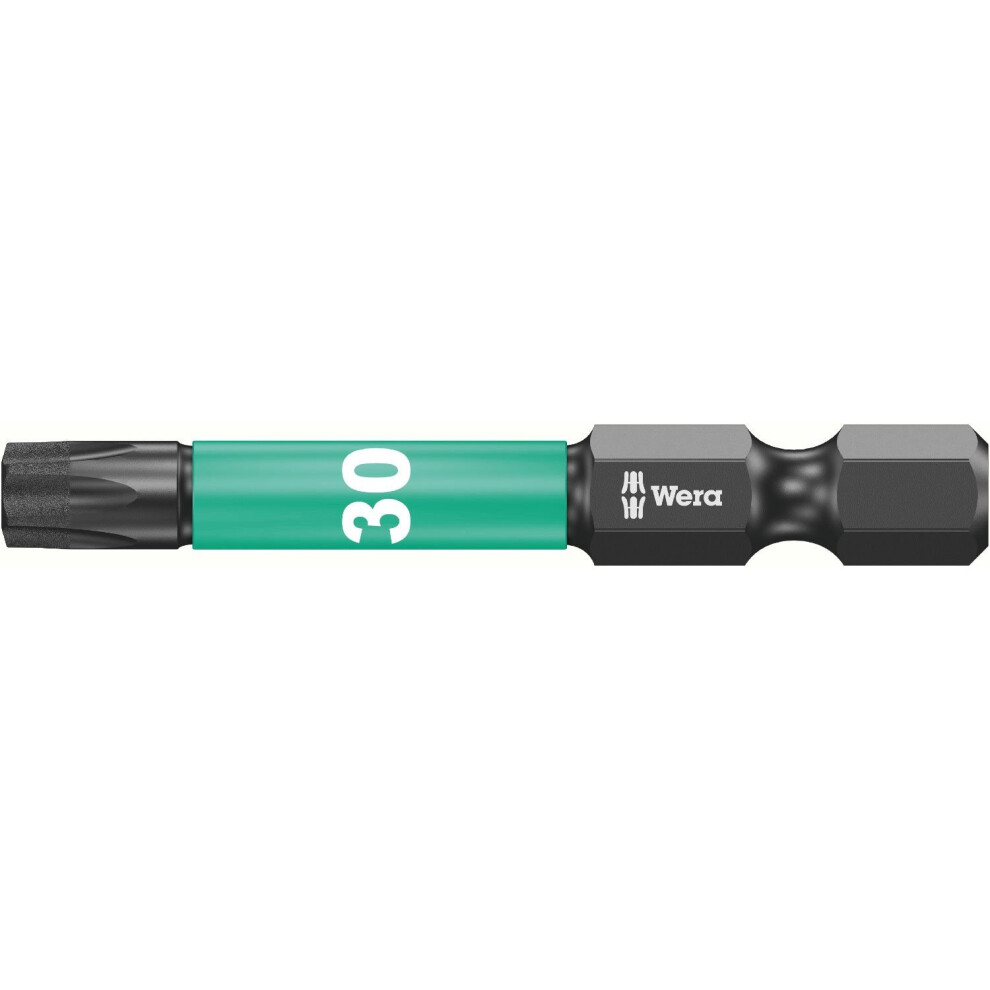 Wera 05073966001 1 x TX 30 x 50 mm 867/4 IMP DC SB"Impact" Torx Bits - Silver
