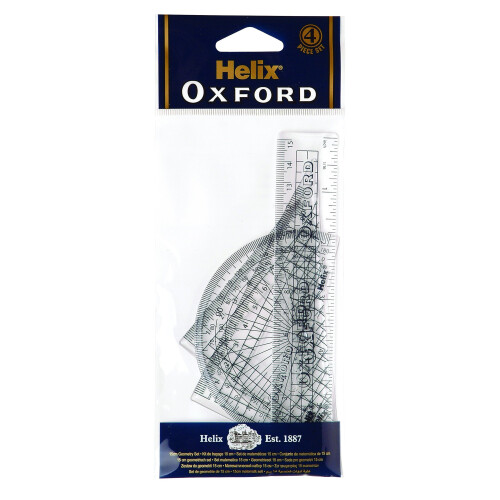 Helix Oxford 15cm Geometry Set