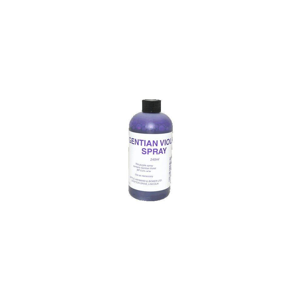 battle hayward & bower Gentian Violet Spray