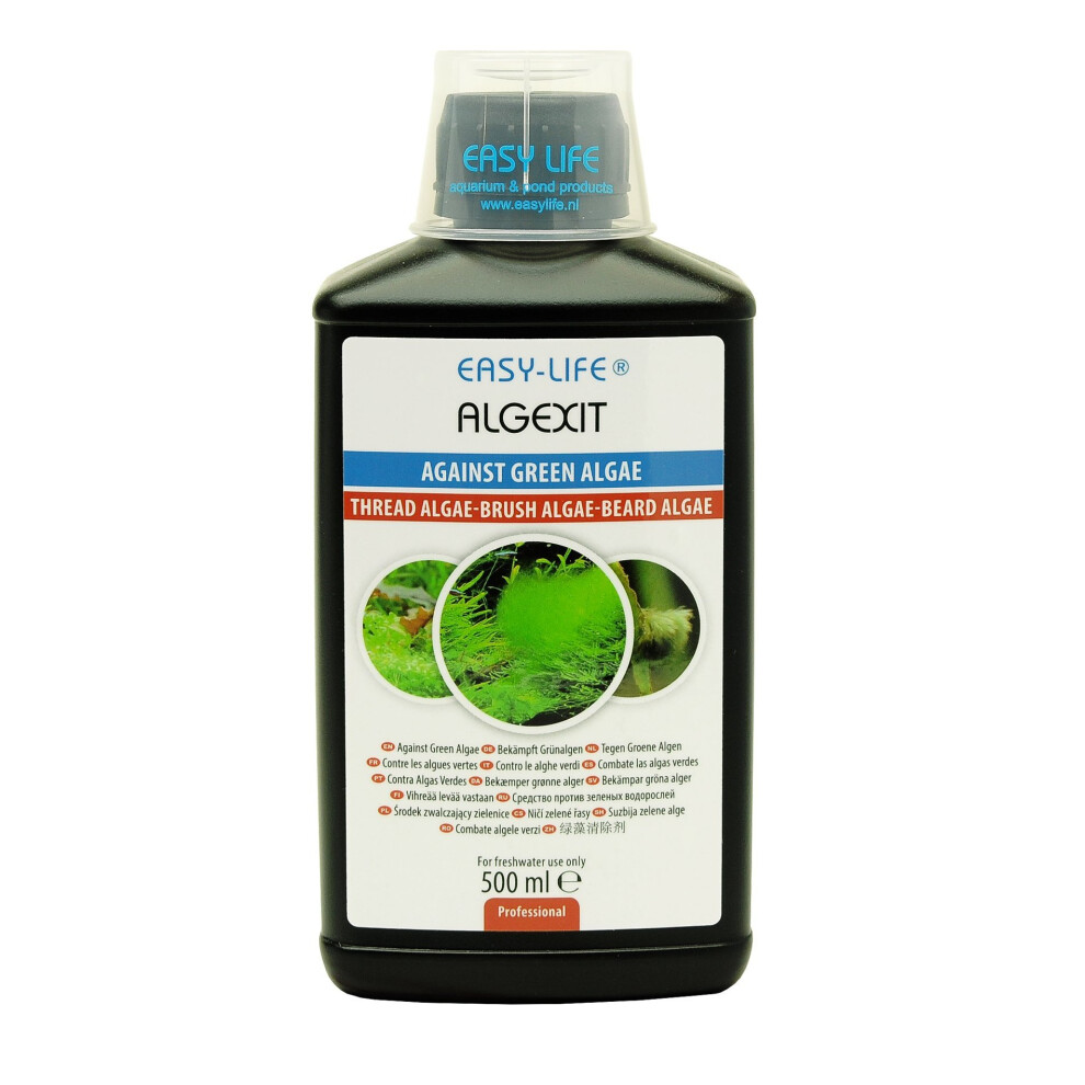 Easy-Life AlgExit Fish Tank Algae Removal, 500 Ml