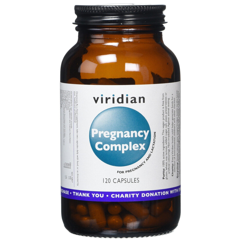 Viridian Pregnancy Complex 120 Veg Caps