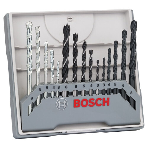 Bosch Bosch 2607017038 Mixed Drill Bit Set (15-Piece)