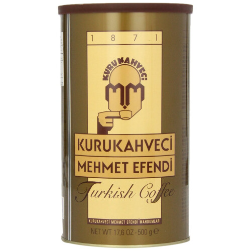 Mehmet Efendi Authentic Turkish Coffee 500g Ground C-1
