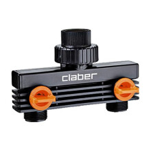 Claber 3/4" Male Threaded 2-Way Adapter