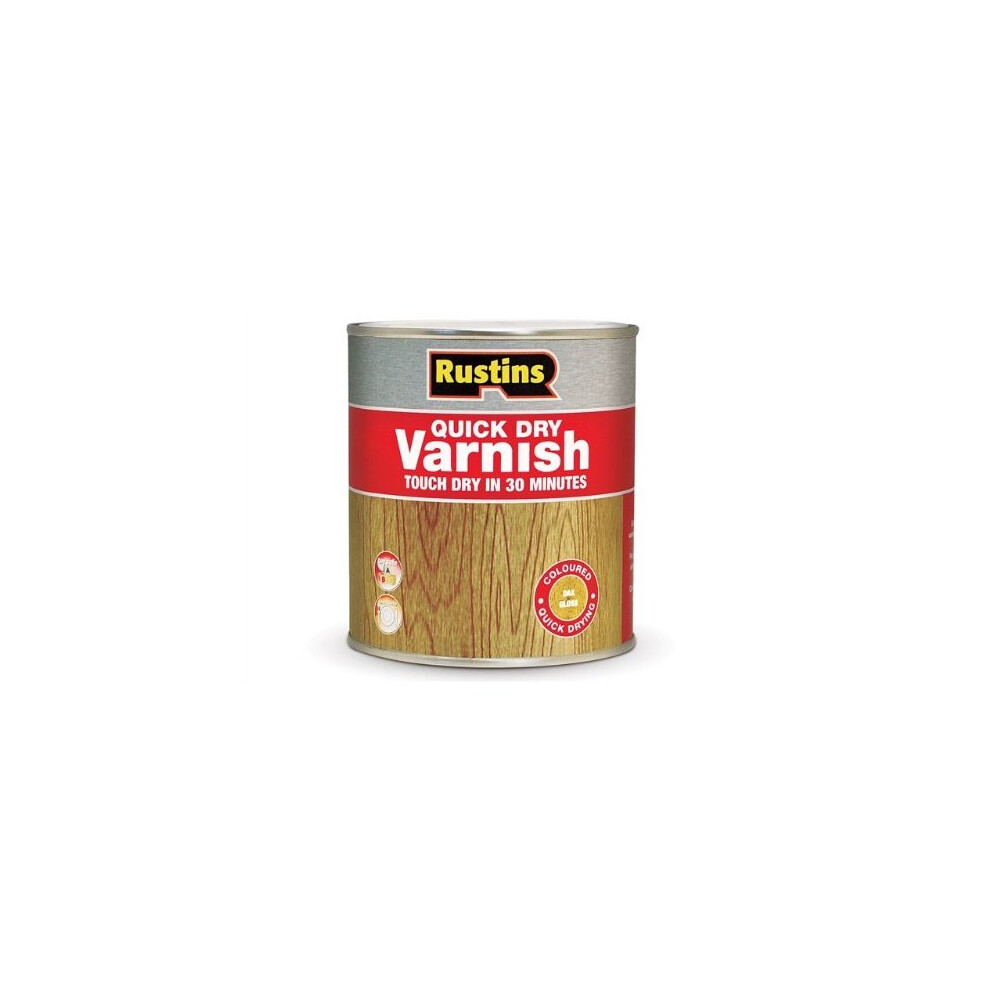 Rustins AVGC1000 1L Quick Dry Varnish - Gloss Clear