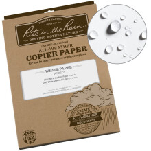 Rite In The Rain Unisex A4 Waterproof Copier and Laser Paper, White