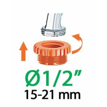 Claber Double Hose connector for Garden Tap