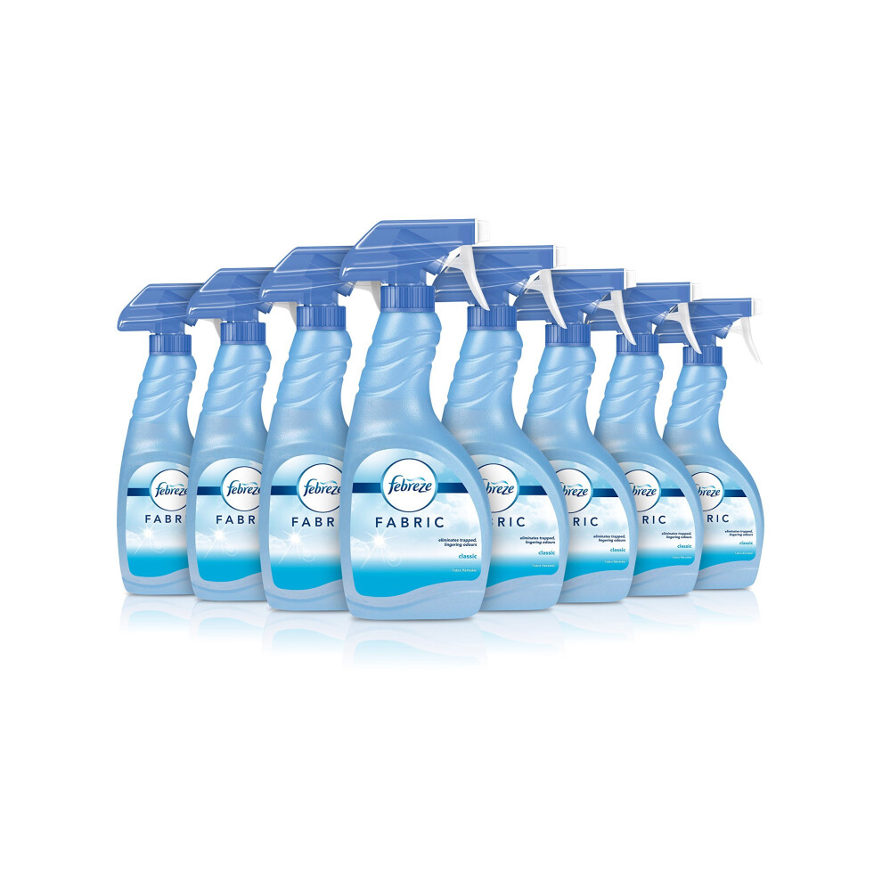 Febreze 500 ml Classic Fabric Refresher Spray - Pack of 8