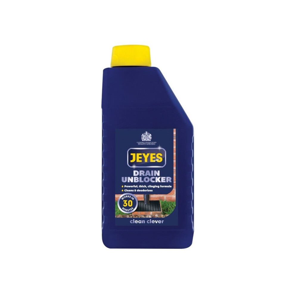 Jeyes JEY570280 570280 Drain Unblocker 1 Litre, Blue