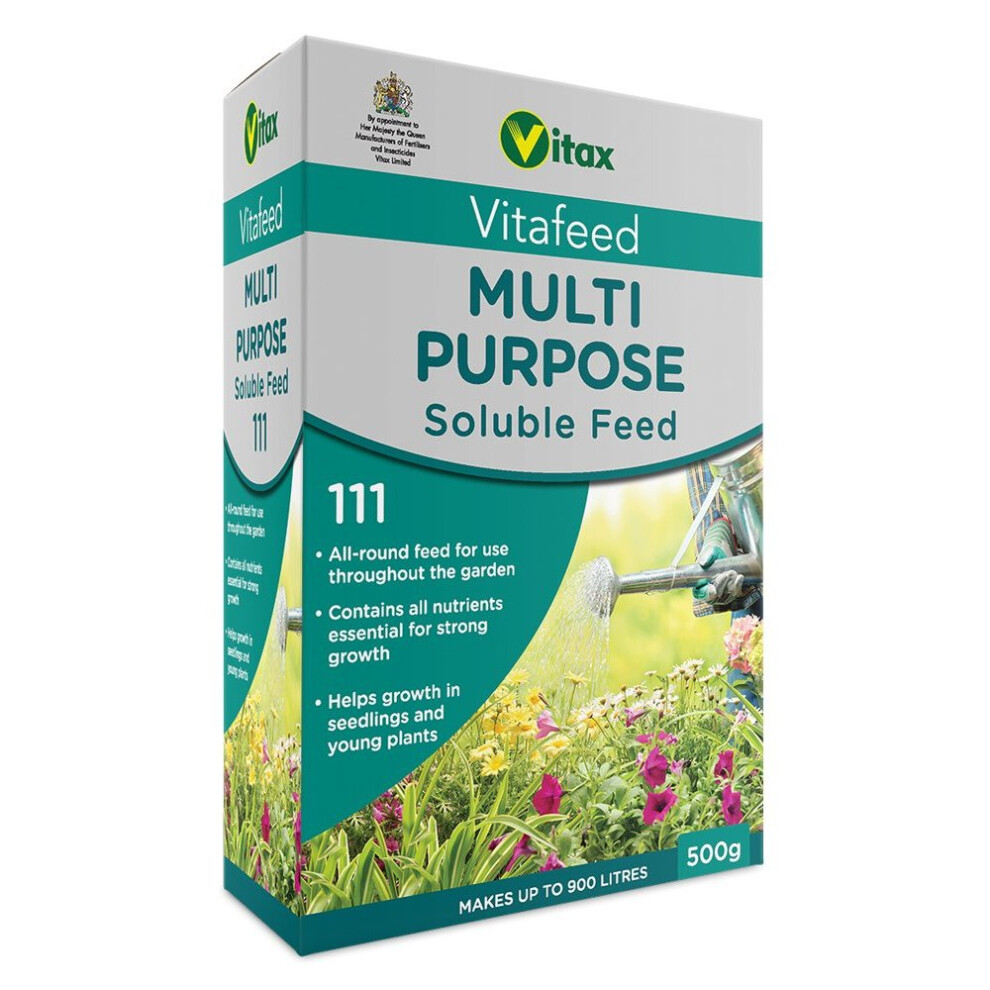 Vitax Vitafeed Multi-Purpose Soluble Feed 500G (111)