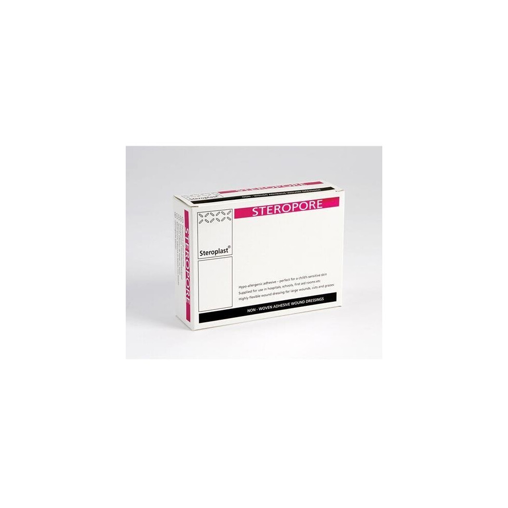 Steroplast 6805 Steropore, Adhesive Wound Dressing, 8.6 cm x 6 cm
