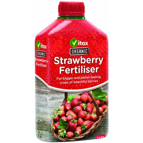Vitax 1L Organic Liquid Strawberry Feed for Strong Growth and Bumper Strawberry Yields