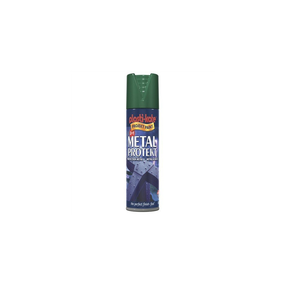 Plasti-kote 1282 400ml Metal Protekt Gloss - Black
