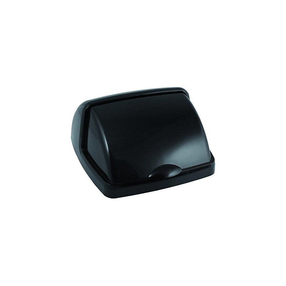 Addis Roll Top Bin Lid, Soft Black, 50 Litre, 3-Piece