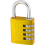 Abus ABUS 145/40 Combination Padlock - Yellow 3