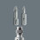 Wera Conector de tomada de força - WERA - Modelo universal - 6 faces 1/4" - acionamento 4 faces 1/2" - 50 mm 3