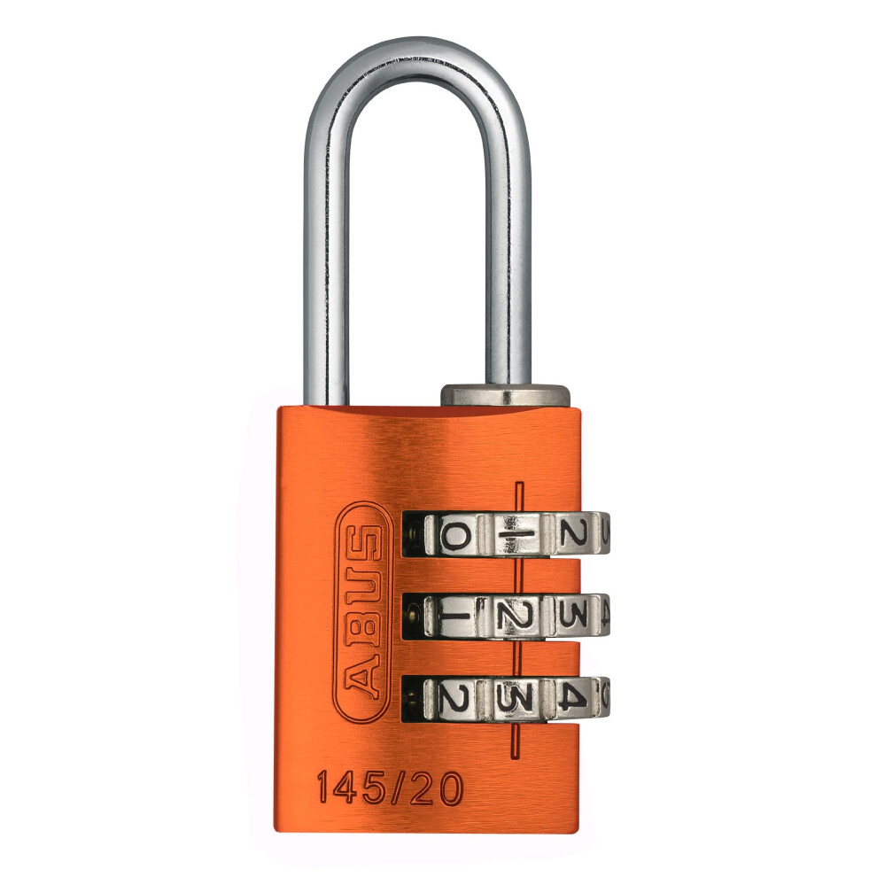 ABUS 145/20 Combination Padlock - Orange