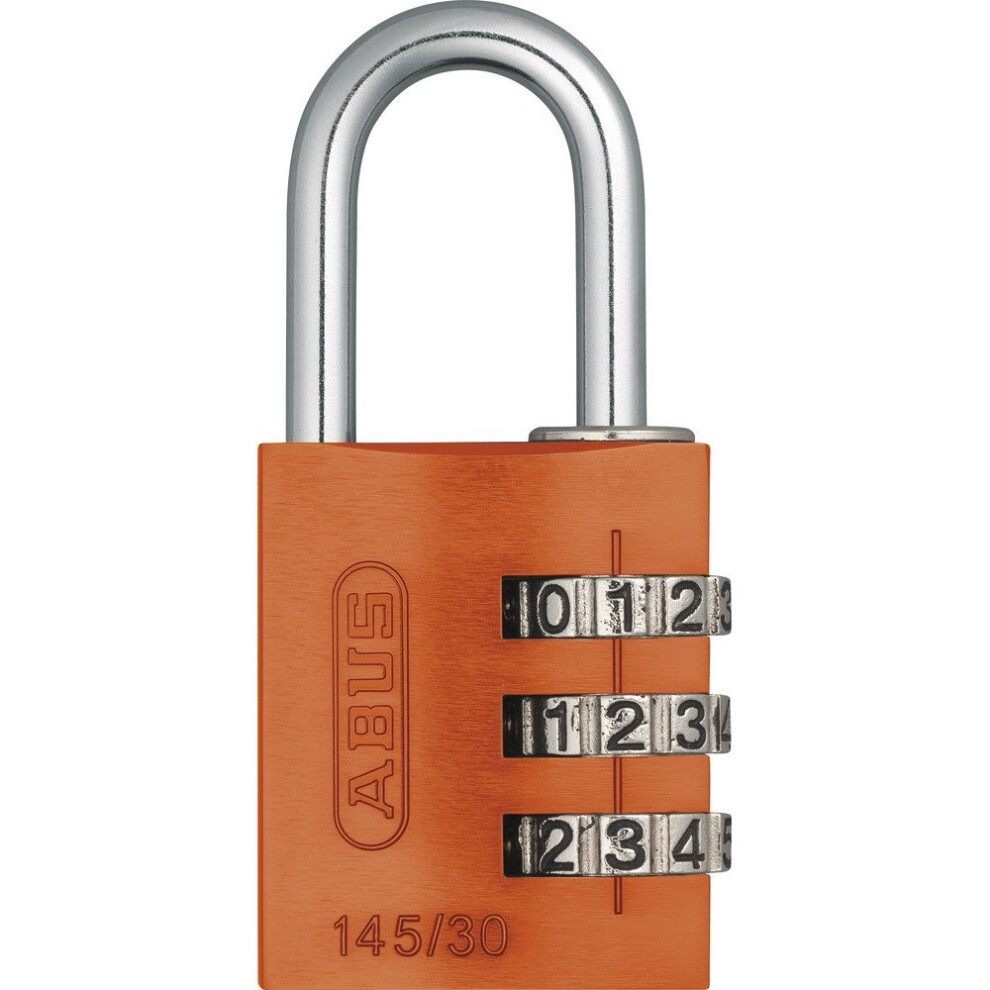 ABUS 145/30 Combination Padlock - Orange