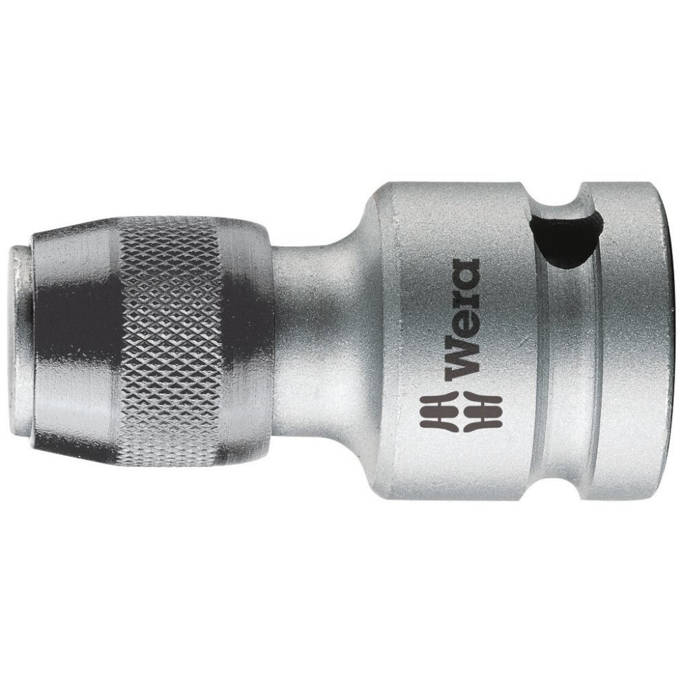 Wera 784 C 1/2" Adaptors With Quick-Release Chuck, 1/4 Inch X 50 Mm