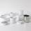 Alessi Alessi Birillo Bathroom Waste Bin, White 7