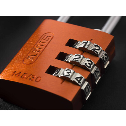 Abus ABUS 145/30 Combination Padlock - Orange 2