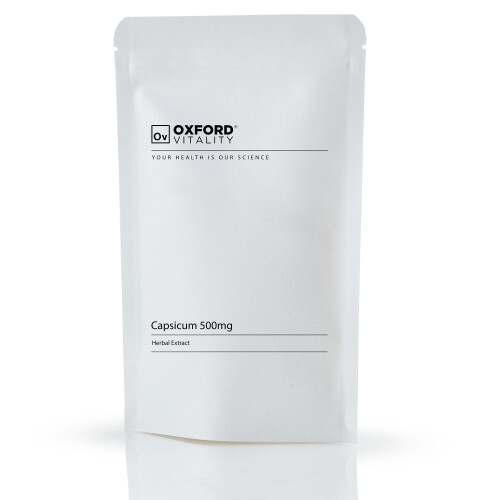 Capsicum Tablets 500mg Chilli Extract for Weight Loss & Fat Burner