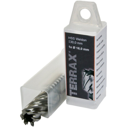Ruko Terrax Core Drill Bits HSS 16 mm Weldon 2