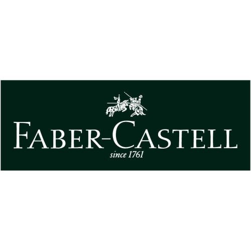 Faber-Castell Faber-Castell Pack of 3 Compressed PITT Charcoal Sticks, Intensive Black, Soft 1